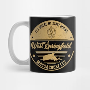 West Springfield Massachusetts It's Where my story begins Mug